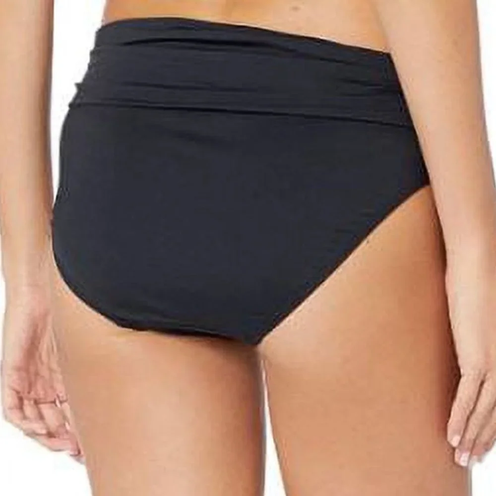 Lauren Ralph Lauren Beach Club Ruched Bikini Bottom - Picture 8 of 8